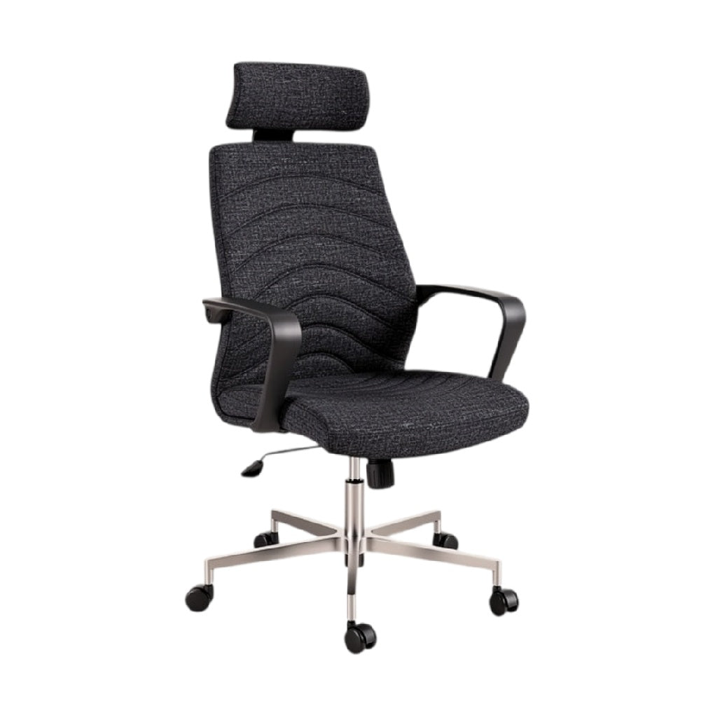 **Cadeira de Escritório Ergonômica com Apoio de Cabeça**