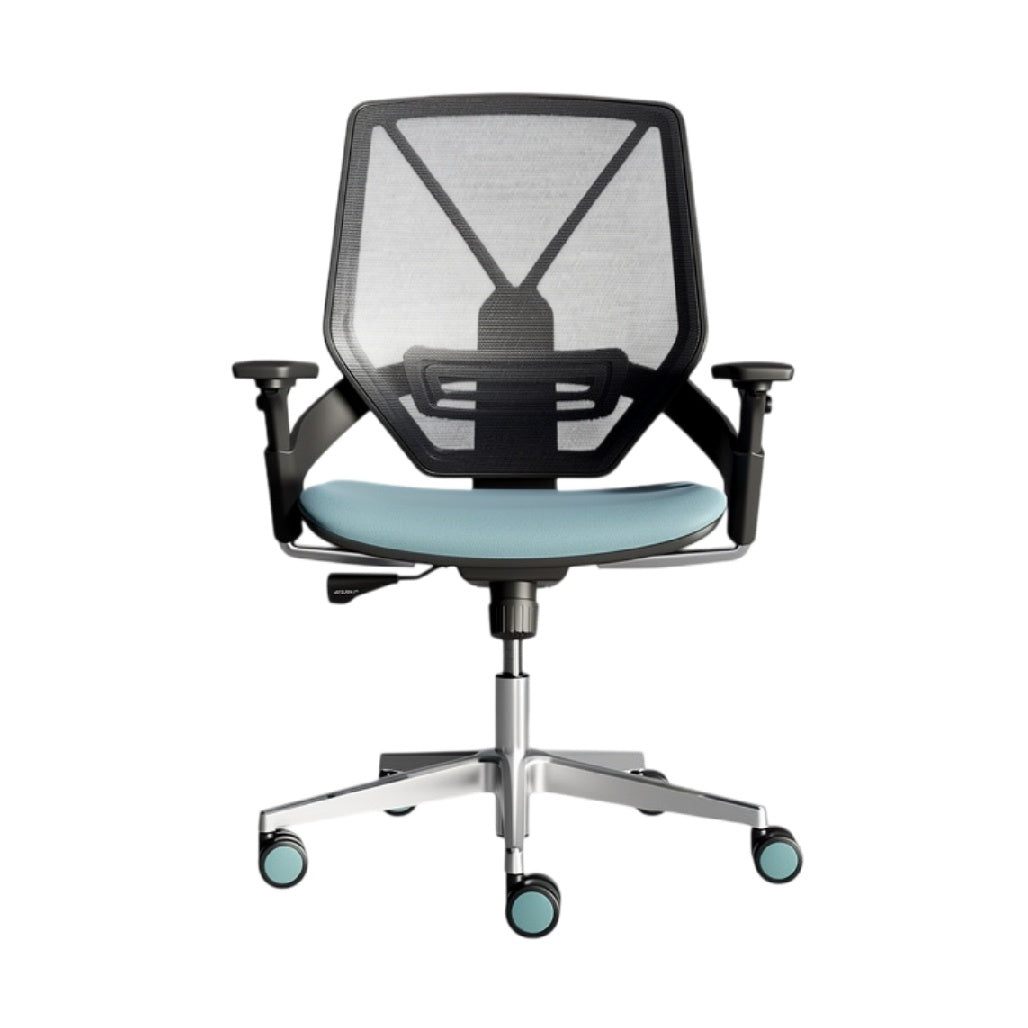 **Cadeira Ergonômica com Encosto em Malha e Ajuste de Altura**